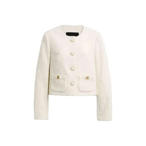COACH Jackets & Coats Women's Ecru