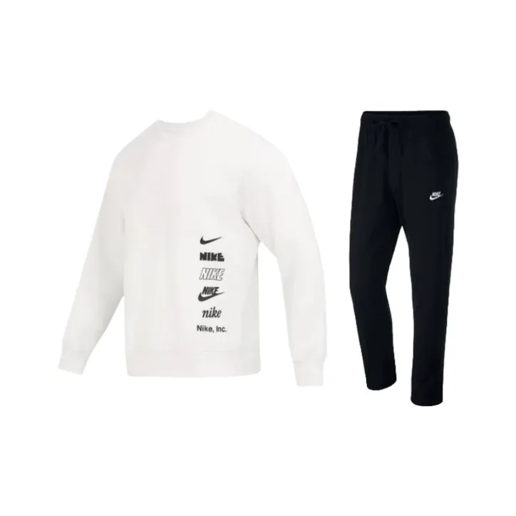 Nike Club As M Nk + Bb Crew Mlogo Casual Sportswear Unisex-0
