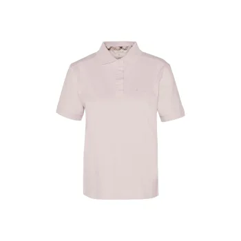 BARBOUR Polo Shirt Women's Primrose Pink Red