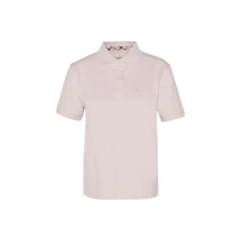 BARBOUR Polo Shirt Women's Primrose Pink Red-0