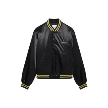 ARITZIA Aritzia Masa Satin Bomber Jackets Coats Women's Black