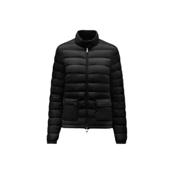 Moncler Women's Lans Short Down Jacket Black