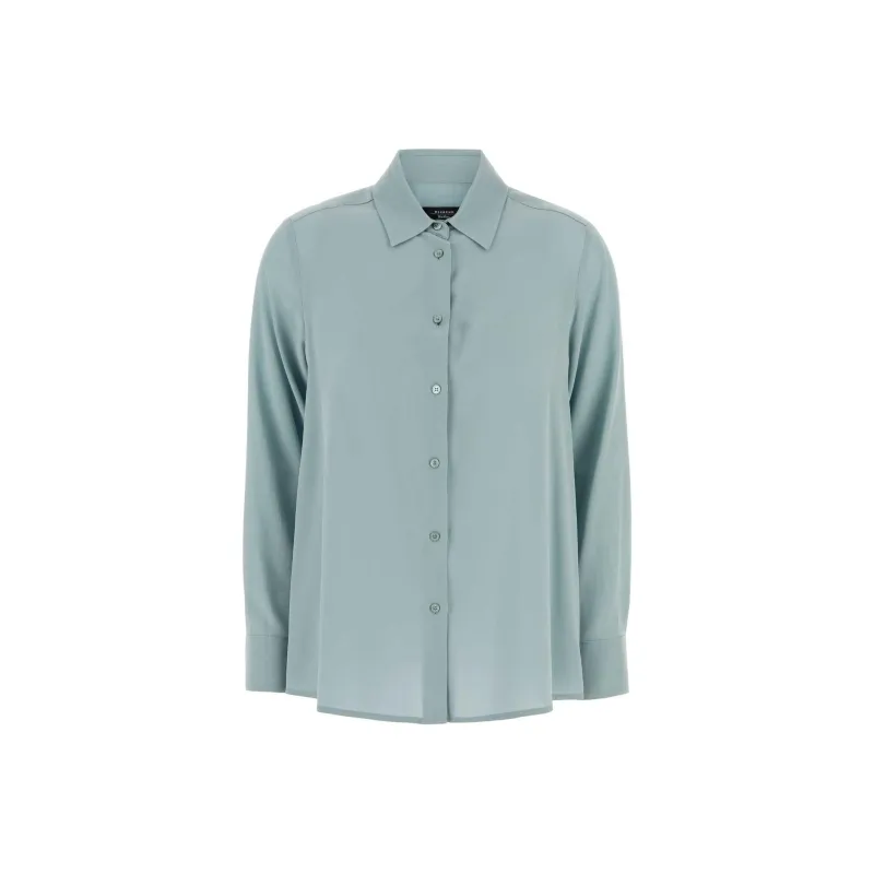 WEEKEND MaxMara Almina Button Up Shirt-0