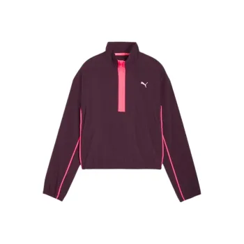 PUMA Run For Her Women's Woven Half-Zip