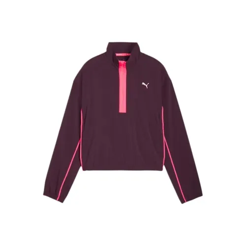PUMA Run For Her Women's Woven Half-Zip
