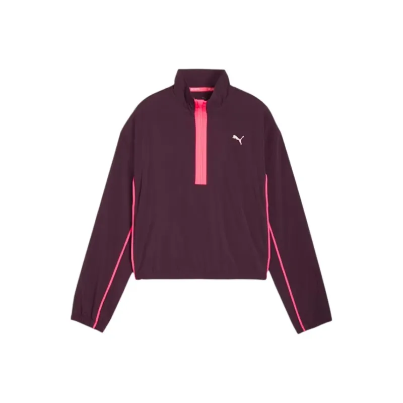 PUMA Run For Her Women's Woven Half-Zip-0