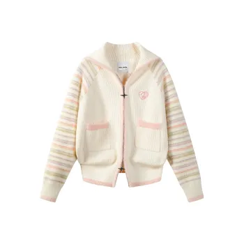 NTOT Knitwear Women's White Pink