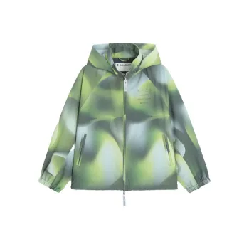 Broadcast Jackets Women's Lime Green Flower