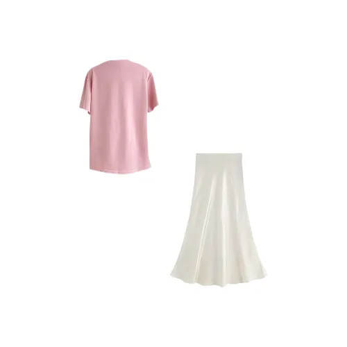 Mu Xiao Xin Two Piece Skirt Sets Women's