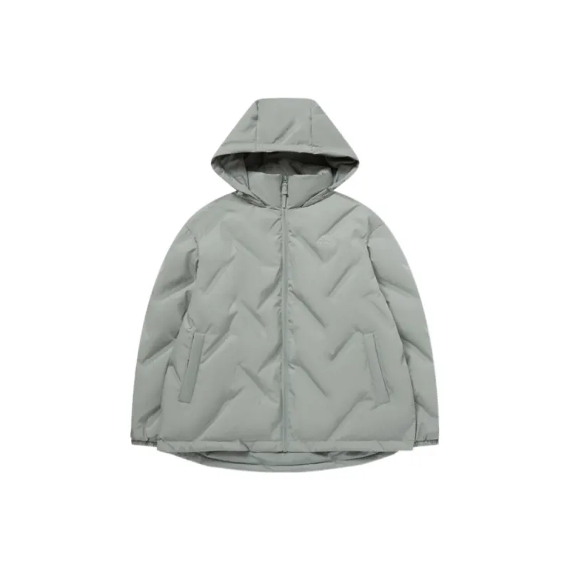PEAK Down Jacket Women's Light Gray Green-0