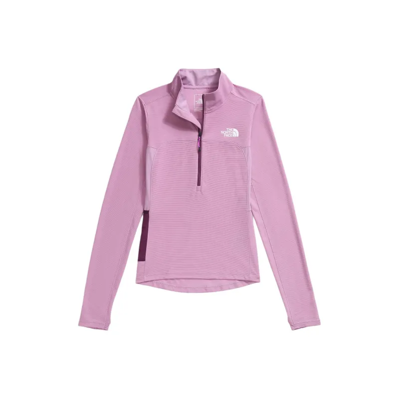 THE NORTH FACE Women's Sunriser ¼ Zip Jackets & Coats Women's Blackcurrant Purple-0