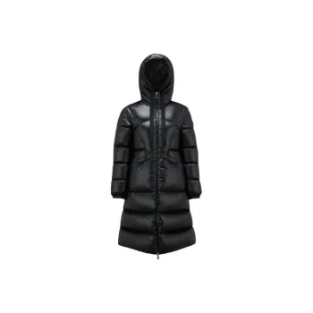 Moncler Selenga Long Hooded Down Jacket