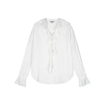UOOYAA Shirts Women's White