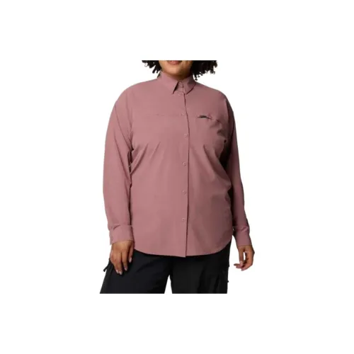 Columbia Boundless Trek Shirt Women's Fig Color