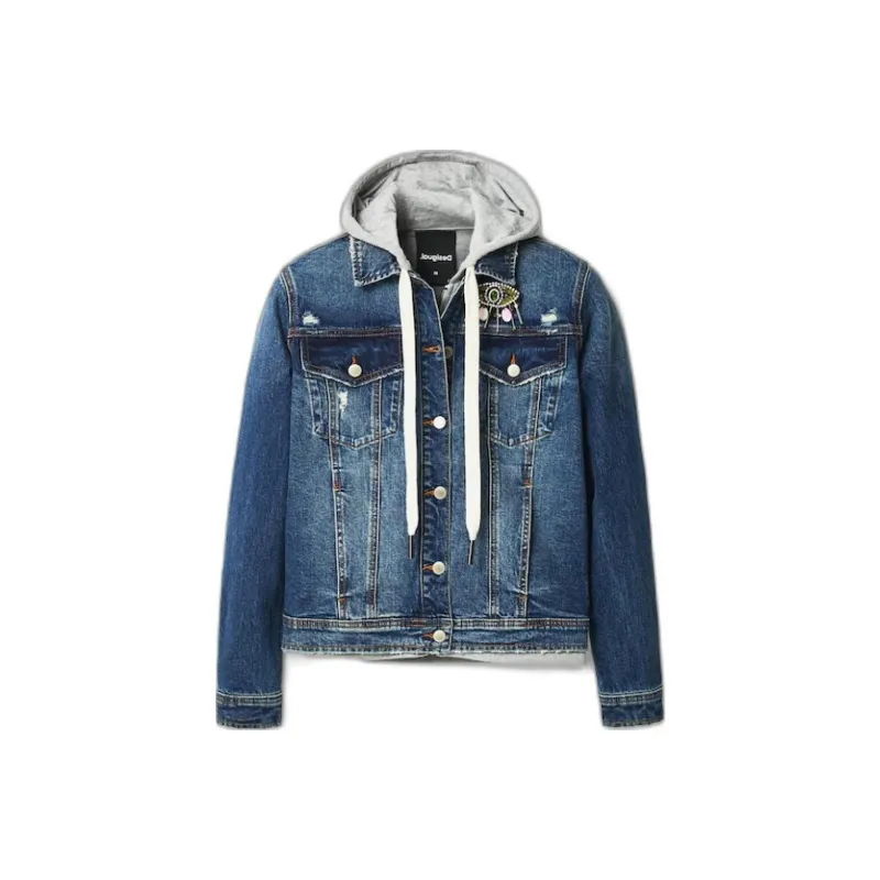 Desigual Jackets & Coats Women's Blue-0