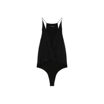 Anine Bing Shiloh V Neck Bodysuit