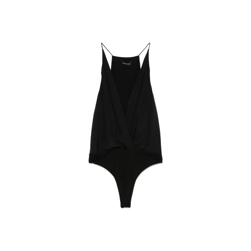 Anine Bing Shiloh V Neck Bodysuit-0