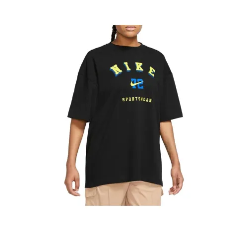 Nike T washed shirts Women's Black