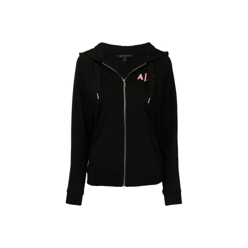 ARMANI EXCHANGEAE SS23 Jackets & Coats Women's Black