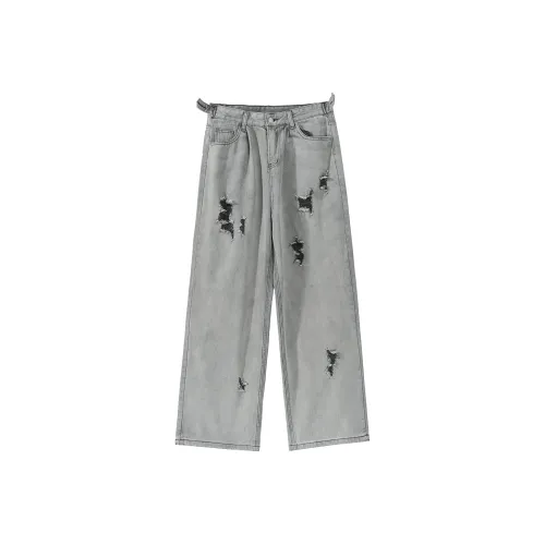 ALang Studio Jeans Unisex Gray