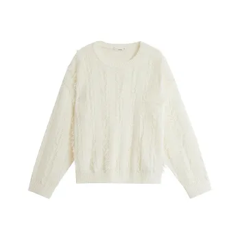 Inman Knitwear Women's Pearl White