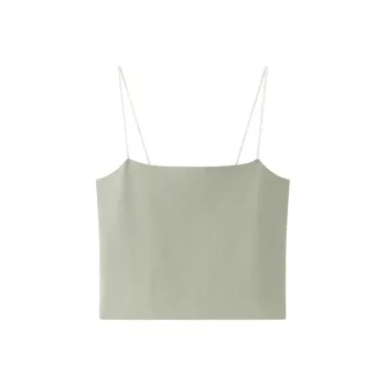 VIKTORIACHAN SS24 Camisole Women's Gray Green