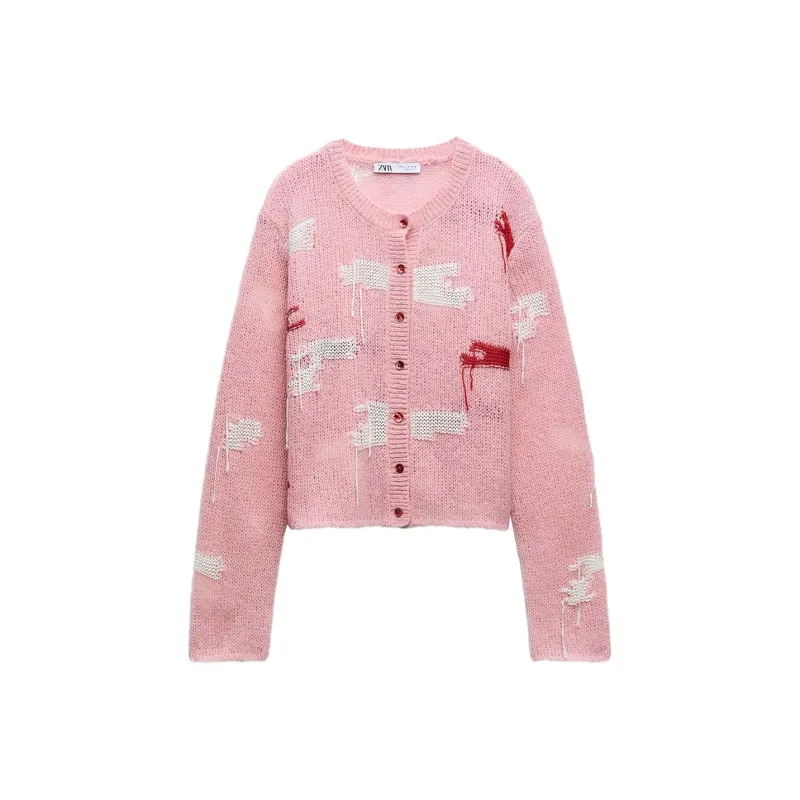 ZARA Knitwear Women's Pink-0
