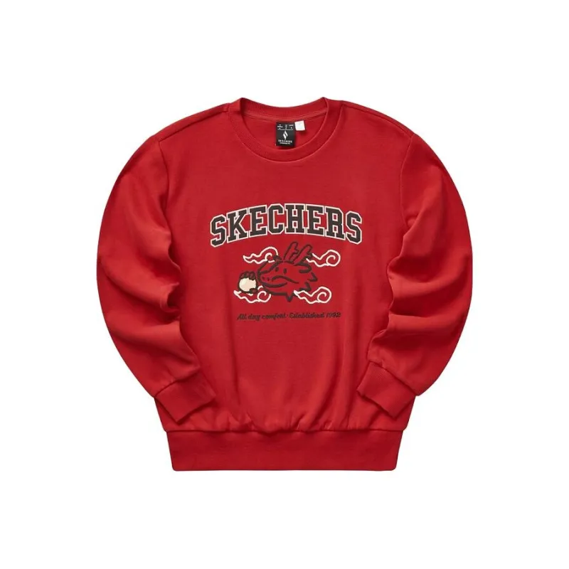 Skechers Sweatshirt Women's Berry Red-0