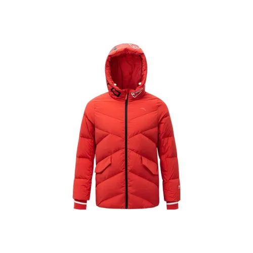 ANTA Variety Training Collection Down Jackets Women's Red