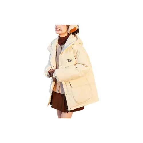 Tonlion Down Jacket Women's Almond White