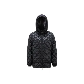 Moncler Quilted Zip-Up Jacket