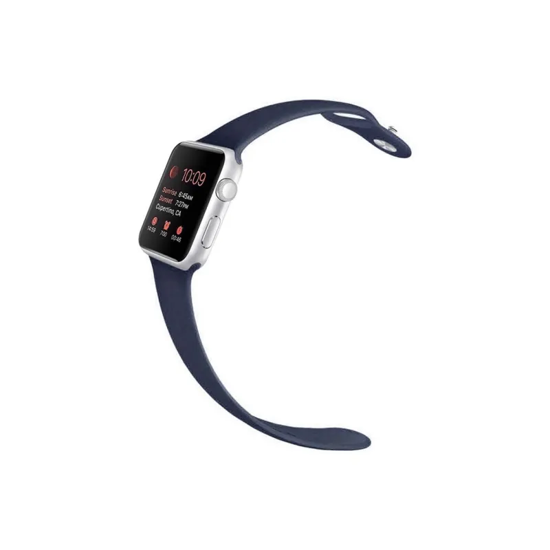 ZHENGGUANG Watch Band Apple Compatibility Silicone Material-64