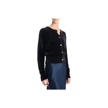 VINCE Round Neck Cardigan