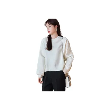 MT Knitwear Women's White