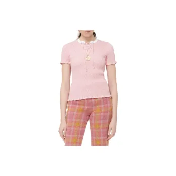 CHANEL FW24 T-Shirt Women's Light Pink