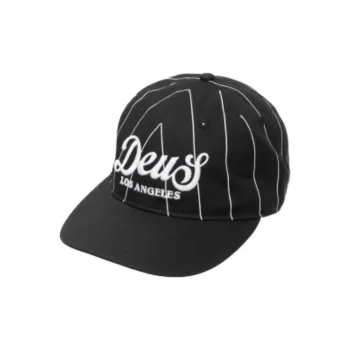 Deus Ex Machina Cotton Baseball Caps Unisex Black