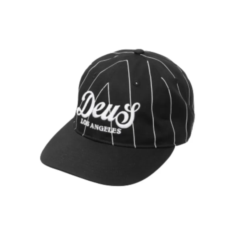 Deus Ex Machina Cotton Baseball Caps Unisex Black-0