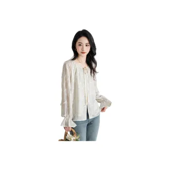 Shavani Shirts Women's Beige