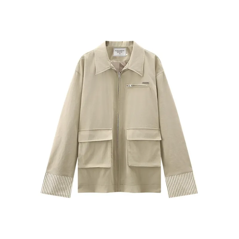 KUHNMARVIN Jackets Coats Women's Khaki-0