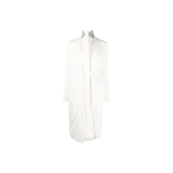 Sacai Layered Detailed Knitted Cardi Coat