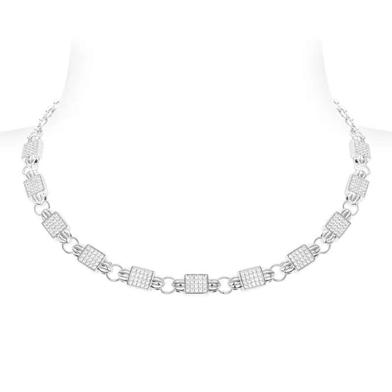 GEMOLA Synthetic Cubic Zirconia Necklaces Women's-2
