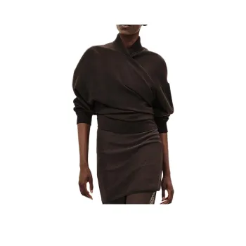 HERMES Jackets Coats Women's Brown