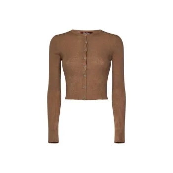 MaxMara Feriale Crewneck Cropped Cardigan