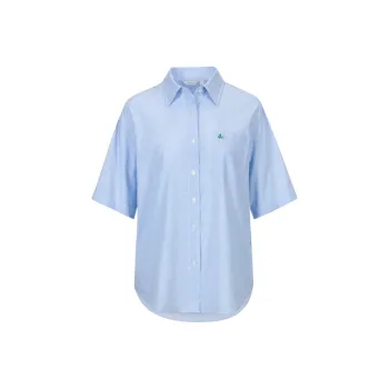 NAVIGARE Shirt Women's Dark Sapphire Blue/White