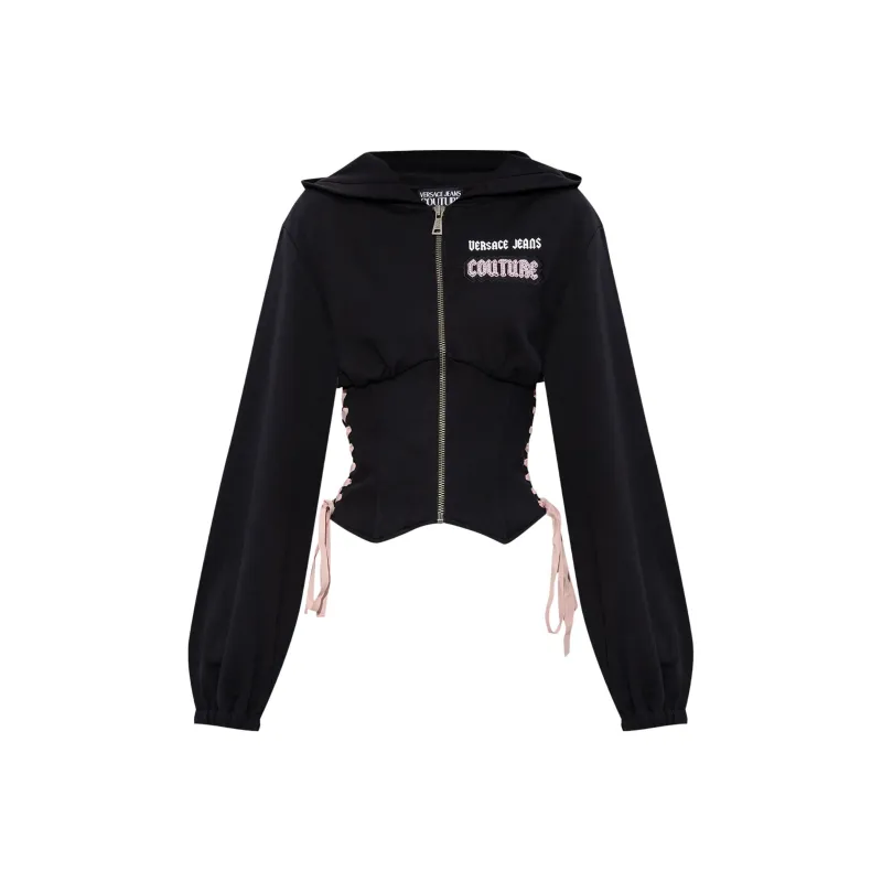 VERSACE JEANS COUTURE Corset style Hoodie-0