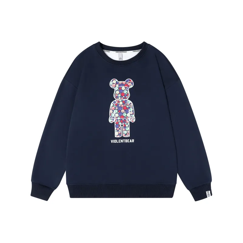 KRISTALIA Sweatshirt Unisex White-2