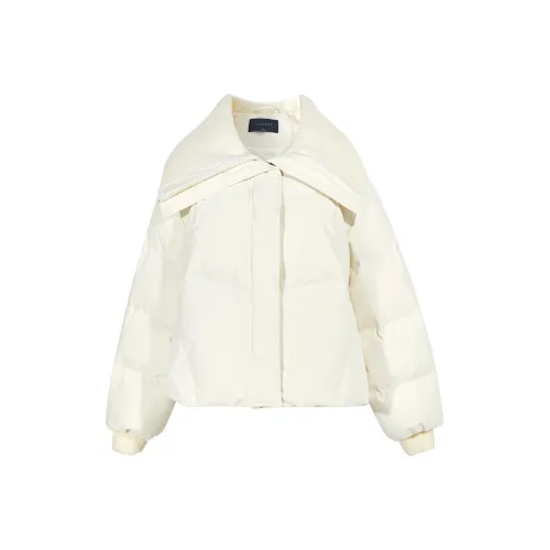3COLOUR Down Jacket Women's Ecru