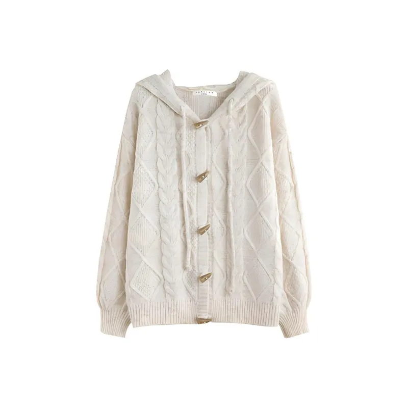 Tonlion Knitwear Women's Beige Apricot-0