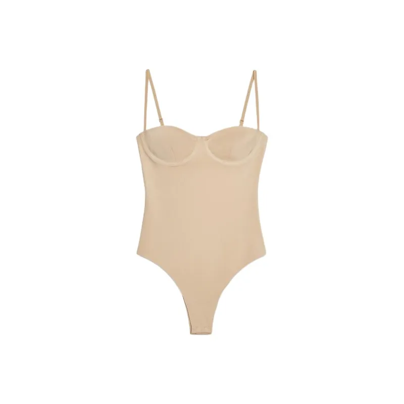 ZARA Bodysuits Women's Beige-0