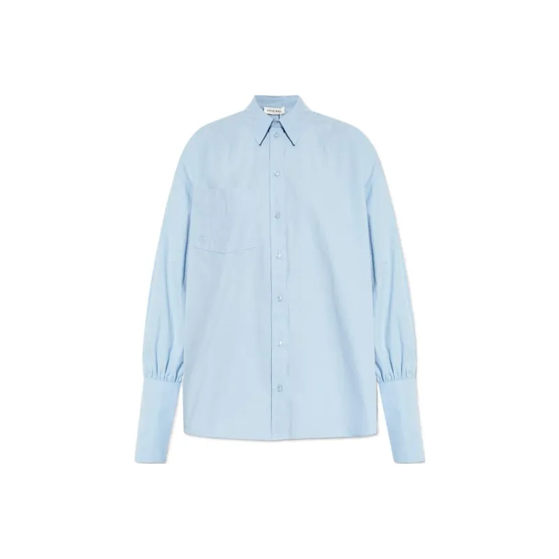 Anine Bing Maxine Balloon sleeved Shirt-0